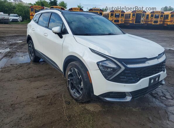 KNDPVCAF0P7144721 2023 KIA SPORTAGE White Delantero derecho