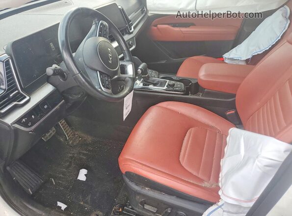 KNDPVCAF0P7144721 2023 KIA SPORTAGE White Vista interior delantera