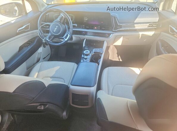 KNDPVCAG0P7013202 2023 KIA SPORTAGE Синий Вид панели приборов