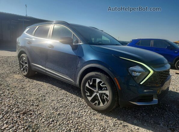 KNDPVCAG0P7013202 2023 KIA SPORTAGE Синий Передняя правая четверть