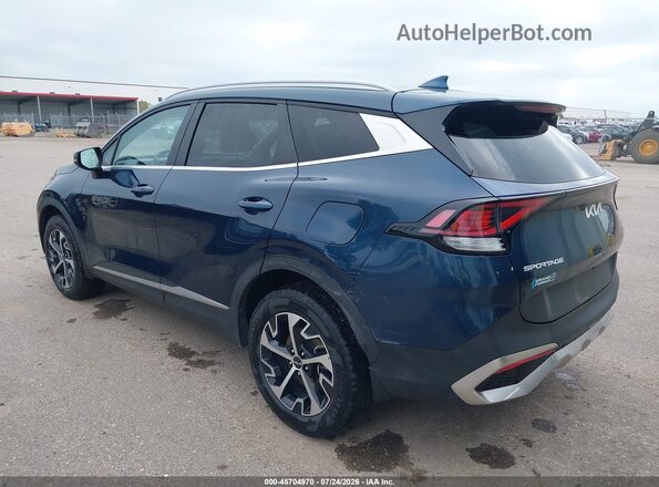 KNDPVCAG3P7088850 2023 KIA SPORTAGE HYBRID Blue Հետևի ձախ