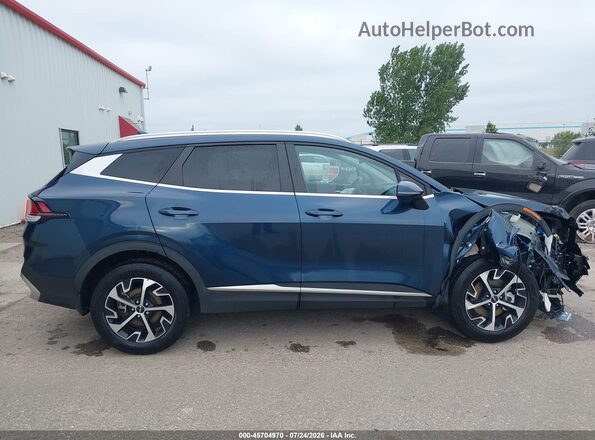 KNDPVCAG3P7088850 2023 KIA SPORTAGE HYBRID Blue Սալոնի հետևի տեսք