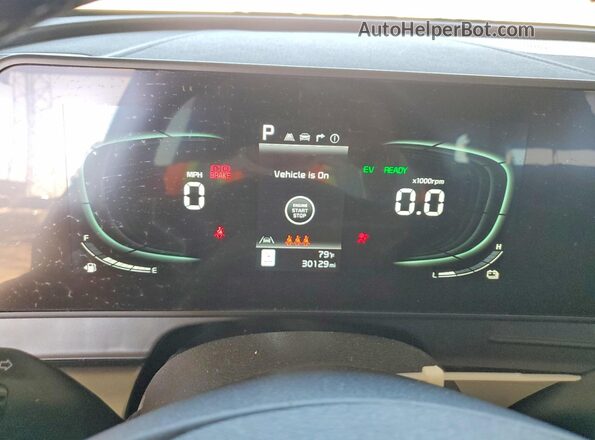 KNDPVCAG4P7087657 2023 KIA SPORTAGE Gray Vista del cuadro de instrumentos
