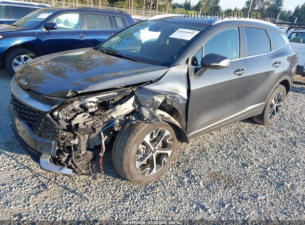 KNDPVCAG6P7059617 2023 KIA SPORTAGE HYBRID Серый Передняя левая четверть