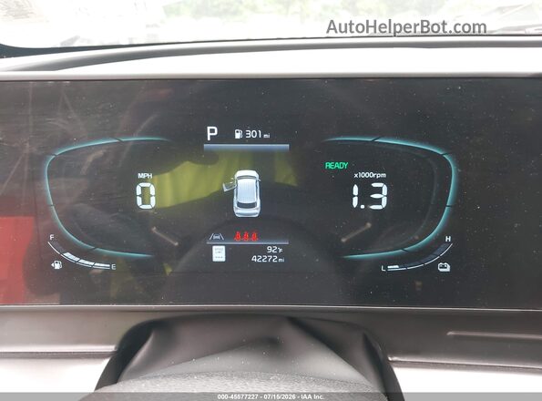 KNDPVCAG7P7072148 2023 KIA SPORTAGE HYBRID Blue Rear seats view
