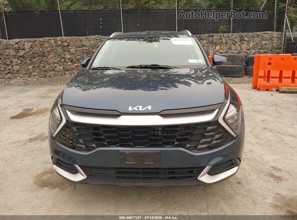 KNDPVCAG7P7072148 2023 KIA SPORTAGE HYBRID Blue Instrument cluster view