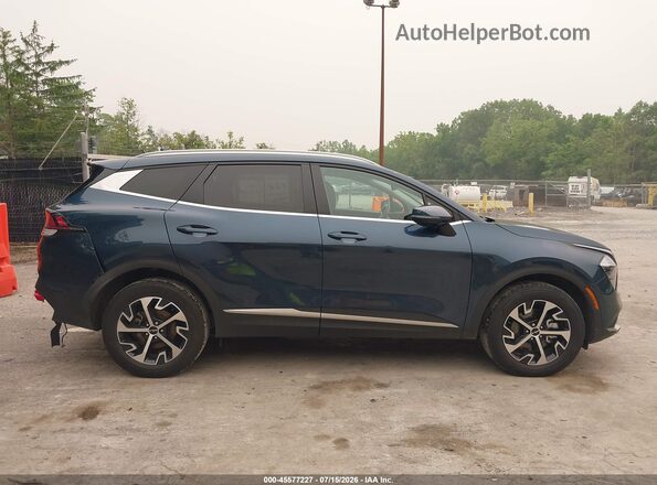 KNDPVCAG7P7072148 2023 KIA SPORTAGE HYBRID Blue Rear interior view