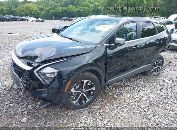 KNDPVCAG9P7099822 2023 KIA SPORTAGE HYBRID Black Передня ліва чверть