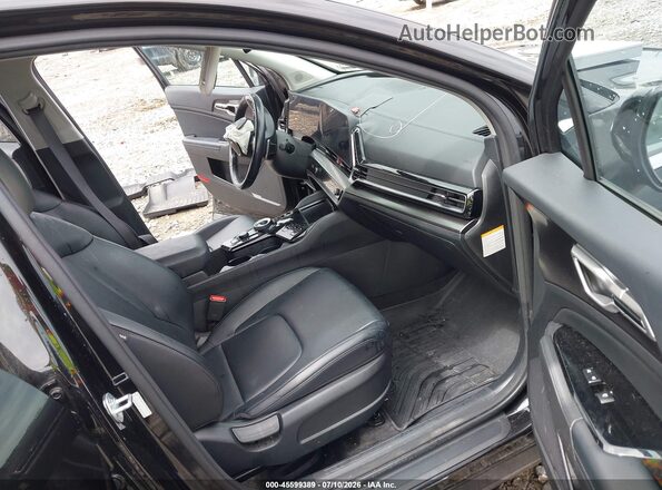 KNDPVCAG9P7099822 2023 KIA SPORTAGE HYBRID Black Вид салону спереду