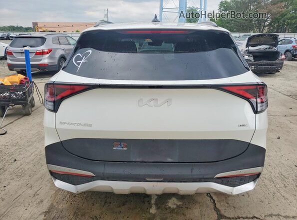 KNDPVCAGXP7013787 2023 KIA SPORTAGE White Հետևի տեսք