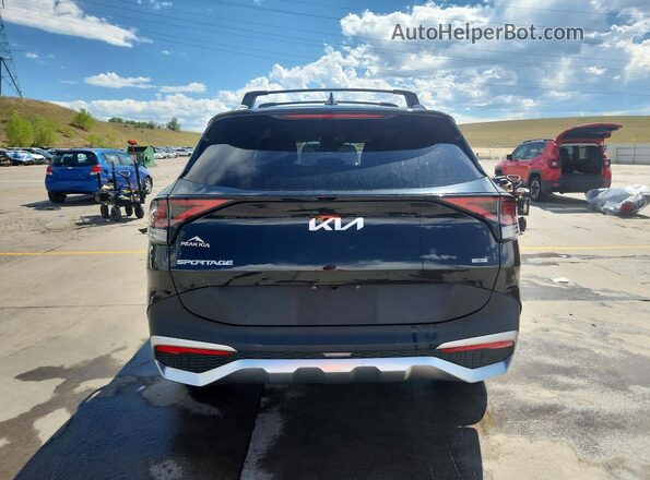 KNDPVCAGXP7068918 2023 KIA SPORTAGE Black Вид ззаду