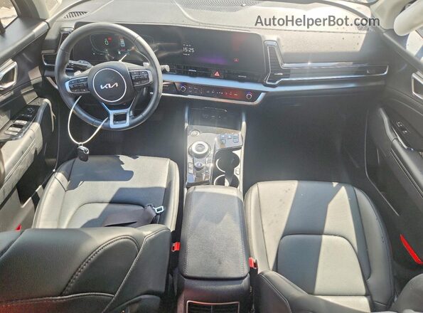 KNDPVCAGXP7068918 2023 KIA SPORTAGE Black Вид панелі приладів
