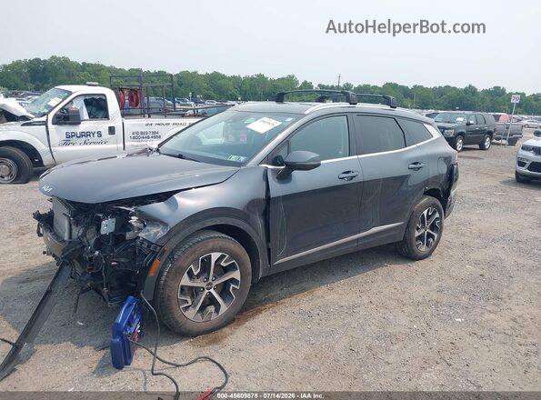 KNDPVCAGXP7076095 2023 KIA SPORTAGE HYBRID Gray Front left