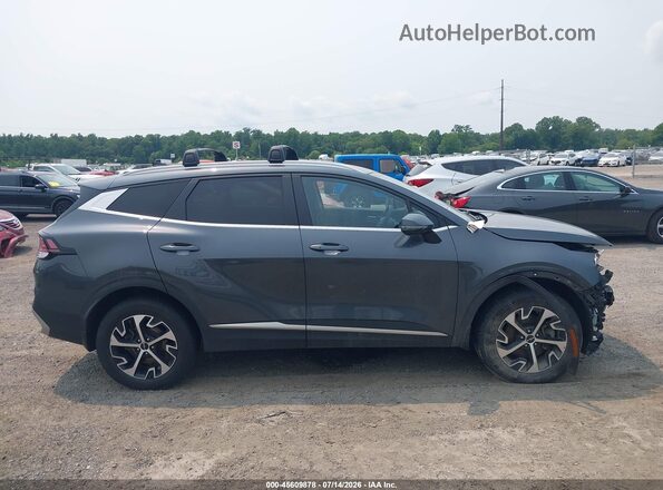 KNDPVCAGXP7076095 2023 KIA SPORTAGE HYBRID Gray Rear interior view