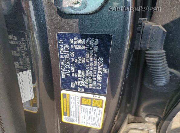 KNDPVCDF8R7217588 2024 KIA SPORTAGE Charcoal VIN կոդի պիտակի տեսք