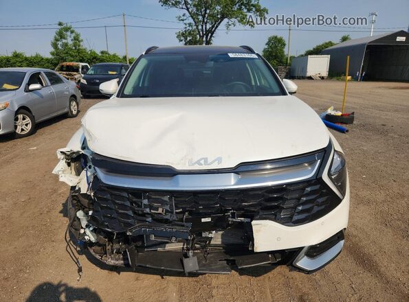 KNDPVCDFXR7253816 2024 KIA SPORTAGE White Front view