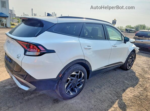 KNDPVCDFXR7253816 2024 KIA SPORTAGE White Rear right