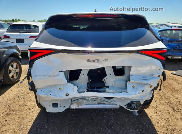 KNDPVCDG1S7251449 2025 KIA SPORTAGE White Vista trasera