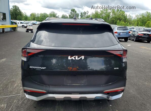 KNDPVCDG2R7154478 2024 KIA SPORTAGE Black Հետևի տեսք