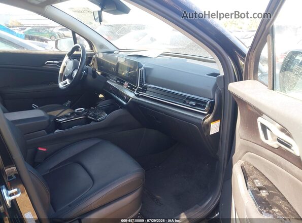KNDPVCDG2S7201451 2025 KIA SPORTAGE HYBRID Black Front interior view