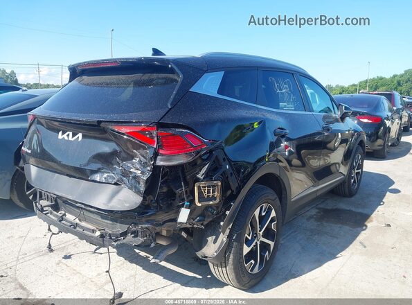 KNDPVCDG2S7201451 2025 KIA SPORTAGE HYBRID Black Rear right