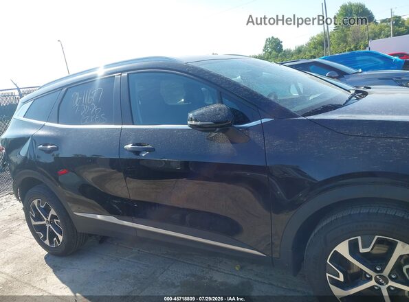 KNDPVCDG2S7201451 2025 KIA SPORTAGE HYBRID Black Rear interior view