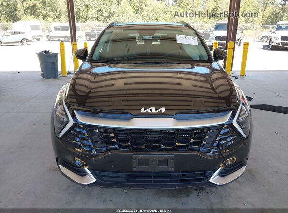 KNDPVCDG3R7159026 2024 KIA SPORTAGE HYBRID Black Вид задньої частини салону