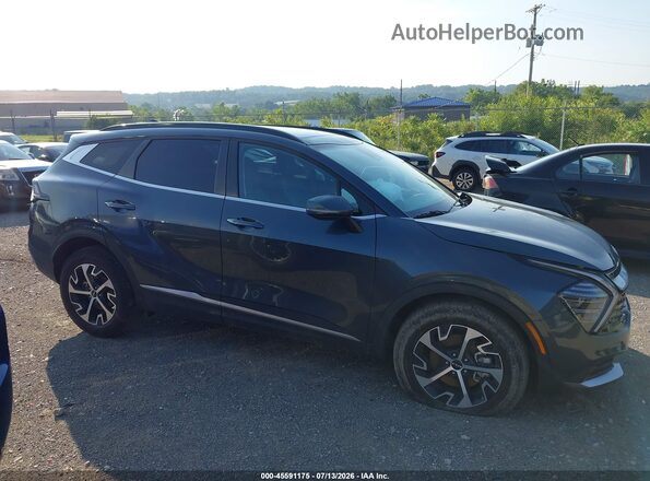 KNDPVCDG3S7207632 2025 KIA SPORTAGE HYBRID Серый Вид задней части салона