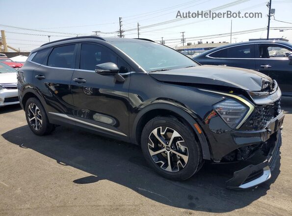 KNDPVCDG3S7232126 2025 KIA SPORTAGE Черный Передняя правая четверть