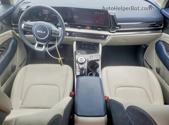 KNDPVCDG6S7200318 2025 KIA SPORTAGE Blue წინა პანელის ხედი