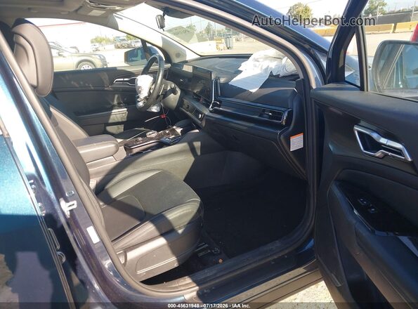 KNDPVCDG6S7222044 2025 KIA SPORTAGE HYBRID Dark Blue Front interior view