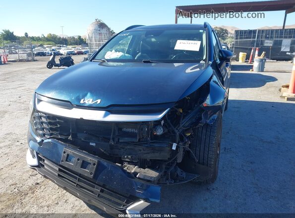 KNDPVCDG6S7222044 2025 KIA SPORTAGE HYBRID Dark Blue Rear interior view
