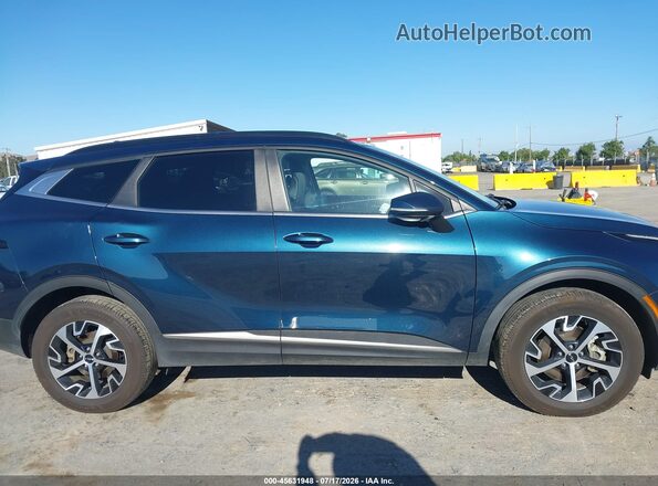 KNDPVCDG6S7222044 2025 KIA SPORTAGE HYBRID Dark Blue 360 interior view