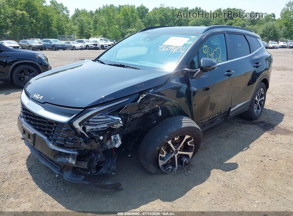 KNDPVCDG7R7157909 2024 KIA SPORTAGE HYBRID Black წინა ხედი