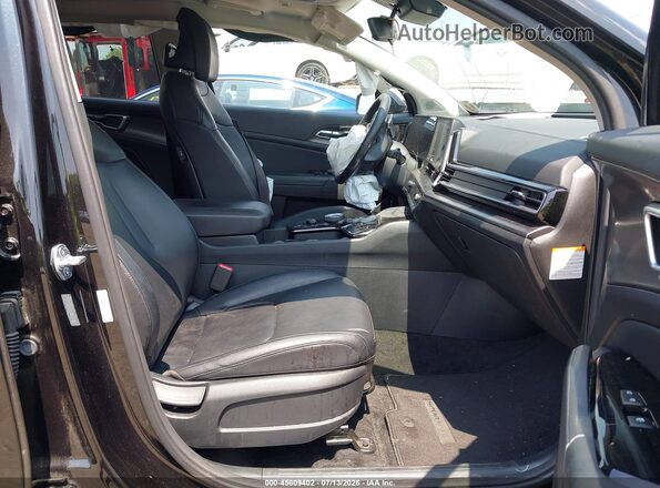 KNDPVCDG7R7157909 2024 KIA SPORTAGE HYBRID Black წინა სალონის ხედი