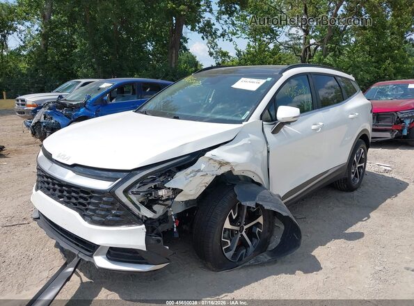 KNDPVCDG8R7130251 2024 KIA SPORTAGE HYBRID White Front view