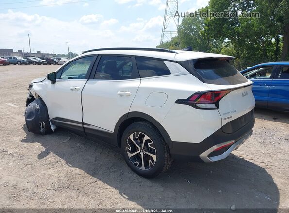 KNDPVCDG8R7130251 2024 KIA SPORTAGE HYBRID White Rear left