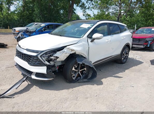 KNDPVCDG8R7130251 2024 KIA SPORTAGE HYBRID White Front left