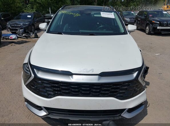 KNDPVCDG8R7130251 2024 KIA SPORTAGE HYBRID White Dashboard view