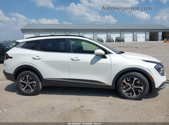 KNDPVCDG8R7130251 2024 KIA SPORTAGE HYBRID White Instrument cluster view