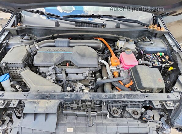 KNDPVCDG8R7154596 2024 KIA SPORTAGE Black ძრავის განყოფილების ხედი