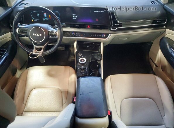 KNDPVCDG8R7159278 2024 KIA SPORTAGE Black Widok deski rozdzielczej