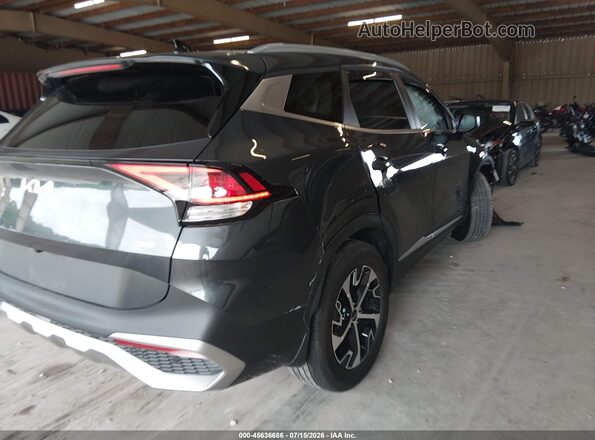 KNDPVCDG8S7196823 2025 KIA SPORTAGE HYBRID Dark Blue Задня права чверть
