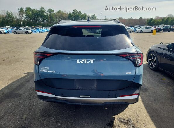 KNDPVDDG0T7298480 2026 KIA SPORTAGE Blue Rear view