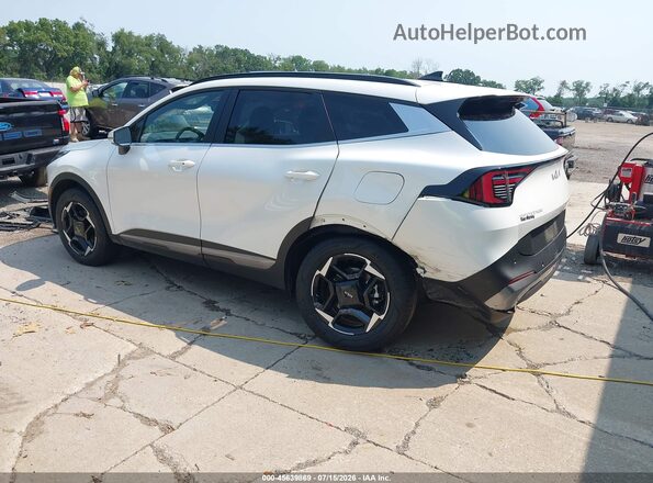 KNDPVDDG6T7348993 2026 KIA SPORTAGE HYBRID White Rear left