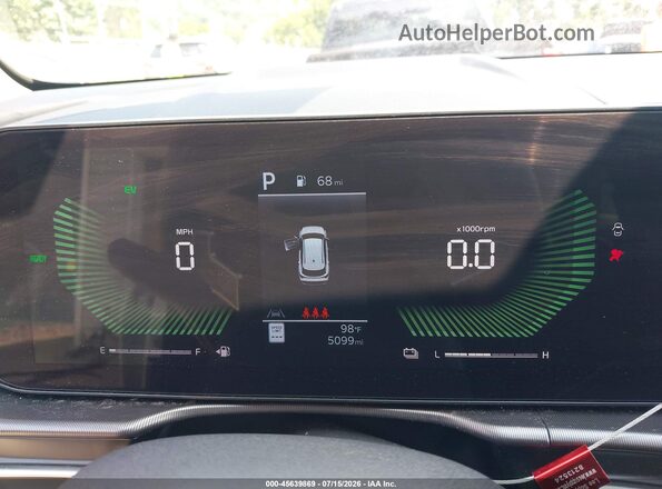 KNDPVDDG6T7348993 2026 KIA SPORTAGE HYBRID White Rear seats view