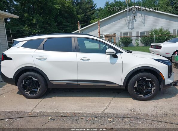 KNDPVDDG6T7348993 2026 KIA SPORTAGE HYBRID White Rear interior view
