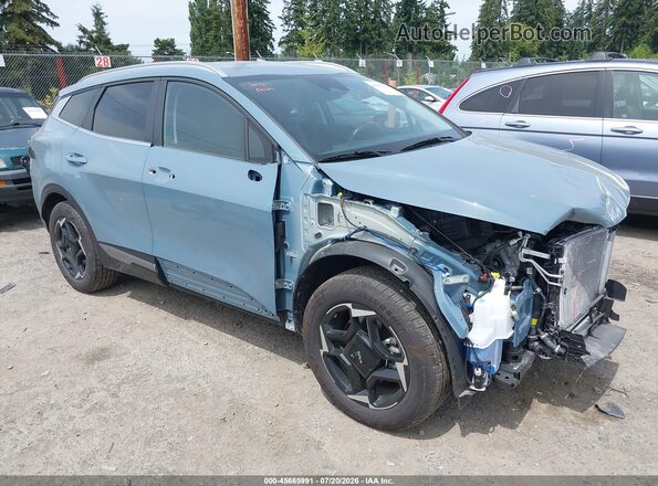 KNDPVDDGXT7315110 2026 KIA SPORTAGE HYBRID Blue სალონის 360-გრადუსიანი ხედი