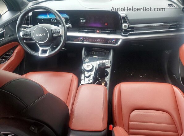 KNDPXCAG3P7067829 2023 KIA SPORTAGE Угольный Вид панели приборов