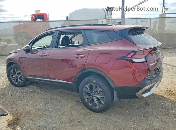 KNDPXCAG6P7073818 2023 KIA SPORTAGE Burgundy უკანა მარცხენა
